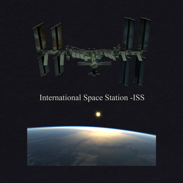 International Space Station - ISS by Caravele